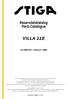 Reservdelskatalog Parts Catalogue VILLA 11E Season 1994