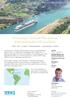 Kryssning i Sydamerika genom Panamakanalen till Karibien