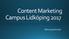 Presentation Utgångsläge och förväntningar Kursens upplägg Introduktion till ämnet Content Marketing Fortsättning grunder Content Marketing Forts.