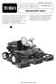 REELMASTER 5500-D. Instruktionsbok