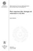 Plant responses after drainage and restoration in rich fens