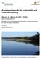 Kunskapsöversikt för kulturmiljö och vattenförvaltning
