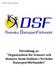 DSF/VO tiodans utbildning. Utredning av Organisation för tränare och domare inom tiodans i Svenska Danssportförbundet