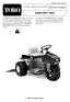 SAND PRO 5020 INSTRUKTIONSBOK