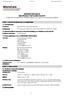 SÄKERHETSDATABLAD CMS SPECIALTY DEFLUXING SOLVENT I enlighet med Förordning (EG) Nr 1907/2006, Bilaga II, ändrad genom Förordning (EG) Nr 453/2010
