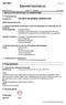 Utgiven: Version: 1.0 Omarbetad: Art nr: TOP DENT INSTRUMENT DISINFECTANT