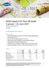 Q Delårsrapport för Duni AB (publ) 1 januari 31 mars 2017