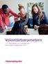 Volontärbarometern en undersökning om volontärer och deras ideella engagemang 2016