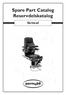 Spare Part Catalog Reservdelskatalog. Vertical