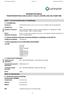 SÄKERHETSDATABLAD PHOSPHORODITHIOIC ACID O,O-DI-C1-14 ALKYL ESTERS, ZINC SALTS MIXTURE