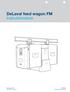 DeLaval feed wagon FM Instruktionsbok