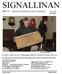 SIGNALLINAN. NR 14 SVENSK DYKERIHISTORISK FÖRENING Juni 2005 Pris 40 kr