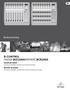 B-CONTROL BCF2000/ BCR2000. Bruksanvisning FADER BCF2000 ROTARY BCR2000. Total-Recall USB/MIDI Controller with 8 Motorized Faders