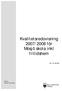 Kvalitetsredovisning 2007/2008 för Mosjö skola inkl fritidshem