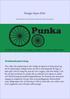 Punka. Design Open Problembeskrivning