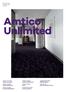 Amtico Unlimited. Nummer #3 Sommar 2017 Sverige. Amtico Carpet Capital kollektionen Amtico Carpet Unify Produktinnovation Amtico Acoustic