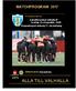 MATCHPROGRAM Damallsvenskan Valhalla IP Torsdag 31:e Augustikl. 19:00 Kopparbergs/Göteborg FC vslinköping
