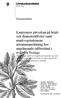 Abstract. Keywords: edge effect, forest edge, Scots pine, Pinus sylvestris, field vegetation