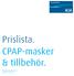 Prislista. CPAP-masker & tillbehör.