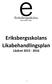 Eriksbergsskolans Likabehandlingsplan
