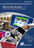 PRODUKTKATALOG Allt inom industriell märkning, kontroll & systemlösningar å ll e t