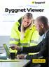 Byggnet Viewer Version Oktober