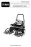 GROUNDSMASTER 3500-D
