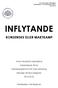 INFLYTANDE KONSENSUS ELLER MAKTKAMP. Anna-Alexandra Lidenstjärna. Masterarbete 30 hp. Masterprogrammet för Fysisk planering