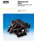 Riktningsventil HV08 Proportionell ventil för system med fast eller variabel pump. Katalog HY /SE Juli, 2005