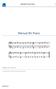 Manual för Sweco Piano 1. Manual för Piano PIANO BY SWECO AN INVENTORY APP WITH OFFLINE SUPPORT