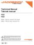 Technical Manual Teknisk manual