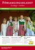 Församlingsbladet. Svärdsjö - Enviken. Musik en masse i sommar
