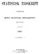 Statistisk tidskrift / Efterföljare: Journal of official statistics : JOS Anmärkning: