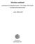 Mordens marknad. Litteratursociologiska studier i det tidiga 2000-talets svenska kriminallitteratur KARL BERGLUND