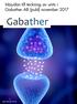 Inbjudan till teckning av units i Gabather AB (publ) november 2017