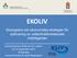 EKOLIV. Ekologiska och ekonomiska strategier för optimering av vattenkraftsrelaterade miljöåtgärder