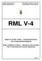 RML V-4. Regler för militär luftfart Verksamhetsutövare Del 4 Flygstridsledningstjänst