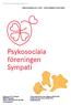 Psykosociala föreningen Sympati rf MEDLEMSBLAD 4/2017 SEPTEMBER-OKTOBER