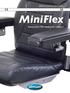 BRUKSANVISNING. MiniFlex. Sitssystem för elektrisk rullstol