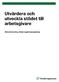 3 (20) DELREDOVISNING AV REGERINGSUPPDRAG Dnr Er beteckning S2015/07796/SF. Sammanfattning