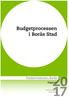 Budgetprocessen i Borås Stad