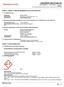 SÄKERHETSDATABLAD Tillverkningsdatum / Revisionsdatum 19-sep-2016 Version 2 Detta säkerhetsdatablad uppfyller kraven i Förordning (EG) Nr 1907/2006