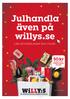 Julhandla även på willys.se