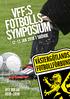 VÄLKOMMEN TILL VFF:S FOTBOLLSSYMPOSIUM JANUARI 2018