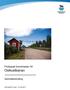 Fördjupad översiktsplan för. Ostkustbanan. Samrådshandling