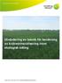 Utvärdering av teknik för beräkning av kvävemineralisering inom ekologisk odling