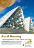 Rural Housing. - Landsbygdsboende i Norge, Sverige och Finland. Rapport 2012:05