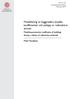 Modellering av byggnaders skyddskoefficienter. ämnen. Modeling protection coefficents of buildings during a release of radioactive materials