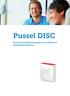 Pussel DISC. En kommunikationsanalys som beskriver olika beteendestilar. Copyright Ensize  1