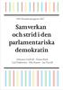 Samverkan och strid i den parlamentariska demokratin